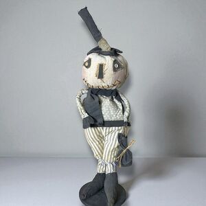 STANDING NOSTALGIC JACK-0-LANTERN Primitive Style Whimsical Halloween